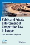 Public and Private Enforcement of Competition Law in Europe