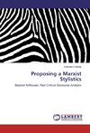 Proposing a Marxist Stylistics