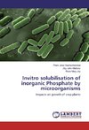 Invitro solubilisation of inorganic Phosphate by microorganisms