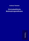 Criminalpolitische Bekämpfungsmethoden