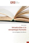 Introduction à la sémantique formelle