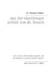 Aus der Starnberger Politik von Dr. Thosch