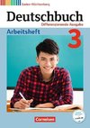 Deutschbuch - Differenzierende Ausgabe Band 3: 7. Schuljahr- Baden-Württemberg - Arbeitsheft mit Lösungen