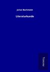 Literaturkunde