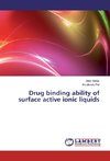 Drug binding ability of surface active ionic liquids