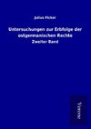 Untersuchungen zur Erbfolge der ostgermanischen Rechte