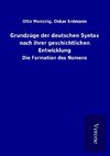 Grundzüge der deutschen Syntax nach ihrer geschichtlichen Entwicklung