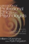 Handbook of Professional Ethics for Psychologists