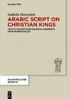 Arabic Script on Christian Kings