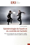 Epistémologie de l'audit et du contrôle de l'activité