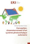 Conception, dimensionnement d'un système photovoltaïque autonome