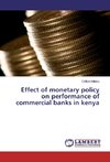 Effect of monetary policy on performance of commercial banks in kenya