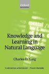 Knowledge and Learning in Natural Language