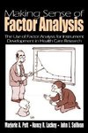 Pett, M: Making Sense of Factor Analysis