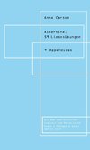 Carson, A: Albertine. 59 Liebesübungen