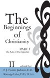 The Beginnings of Christianity