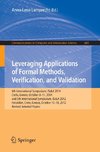 Leveraging Applications of Formal Methods, Verification, and Validation