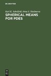 Spherical Means for PDEs