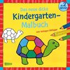 Das neue, dicke Kindergarten-Malbuch: Mit farbigen Vorlagen und lustiger Fehlersuche