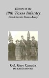 History of the 19th Texas Infantry, Confederate States Army