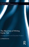 The Aboutness of Writing Center Talk