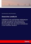 Deutsches Lesebuch