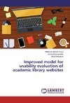 Improved model for usability evaluation of academic library websites