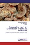 Comparative study on optimization of cellulase production