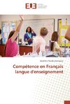 Compétence en Français langue d'enseignement