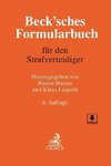 Beck'sches Formularbuch für den Strafverteidiger