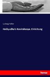 Halâyudha's Kavirahasya. Einleitung