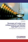 Recovery of metal ions using polymer-surfactant aggregate process