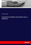 Urkundenbuch des Klosters Unser Lieben Frauen zu Magdeburg