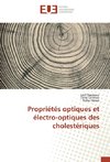 Propriétés optiques et électro-optiques des cholestériques