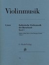 Italienische Violinmusik der Barockzeit Band I