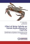 Effect of Water Salinity on Female Scylla olivacea in Captivity