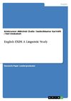 English EXIM. A Linguistic Study