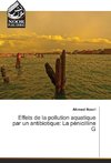 Effets de la pollution aquatique par un antibiotique: La pénicilline G