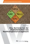 Org. Barrieren bei der Implementation von Nachhaltigkeitsmanagement