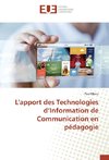 L'apport des Technologies d'Information de Communication en pédagogie