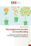 Développement durable et crowdfunding