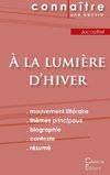 Fiche de lecture À la lumière d'hiver (Analyse littéraire de référence et résumé complet)