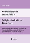 Konkurrierende Staatsziele - Religionsfreiheit vs. Tierschutz