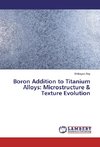 Boron Addition to Titanium Alloys: Microstructure & Texture Evolution