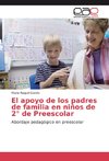 El apoyo de los padres de familia en niños de 2° de Preescolar