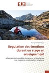 Régulation des émotions durant un stage en enseignement