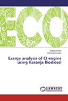 Exergy analysis of CI engine using Karanja Biodiesel