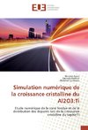 Simulation numérique de la croissance cristalline du Al2O3:Ti