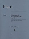 Zwölf Capricci für Violoncello solo Opus 25