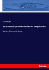 Sprache und Sprachdenkmäler der Langobarden